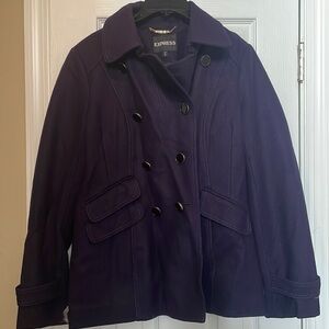 Express peacoat